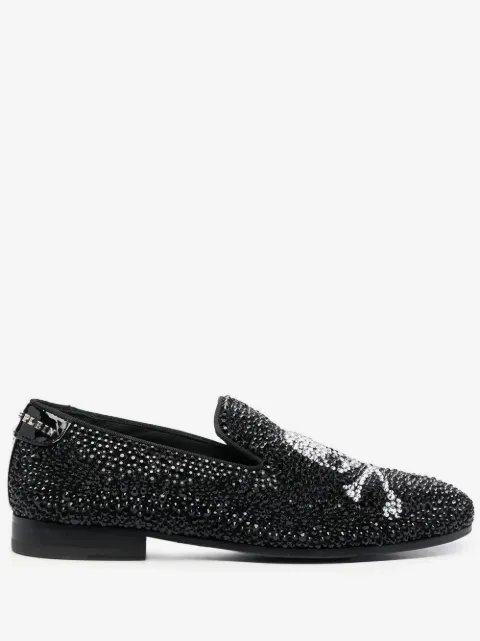 Philipp Plein Skull Bones moccasins 