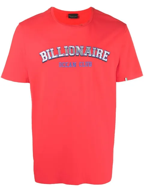 Billionaire logo-print T-shirt