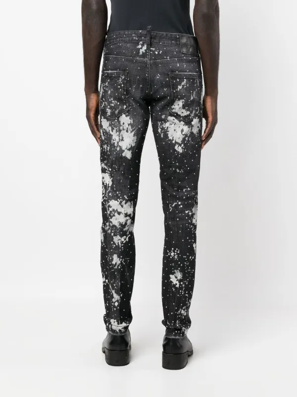 Fear of deals god splatter jeans