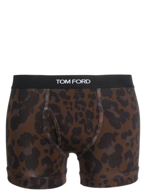 TOM FORD logo waistband boxer briefs