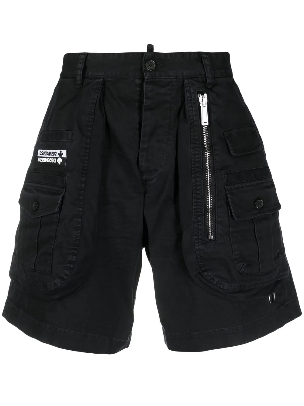 

Dsquared2 cotton cargo-shorts - Black