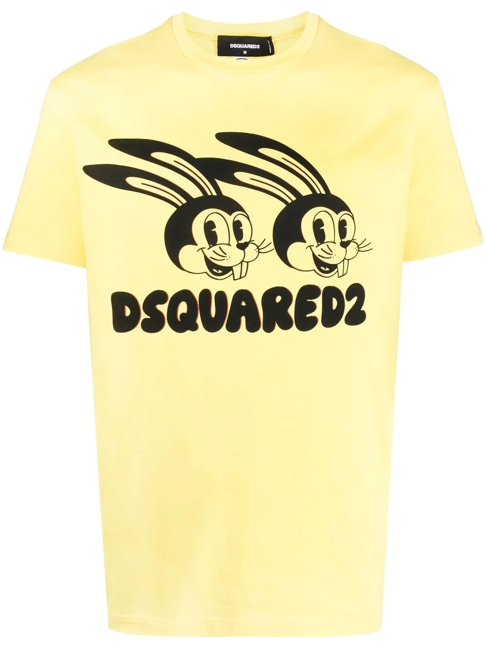 

Dsquared2 playera con dibujo estampado - Amarillo