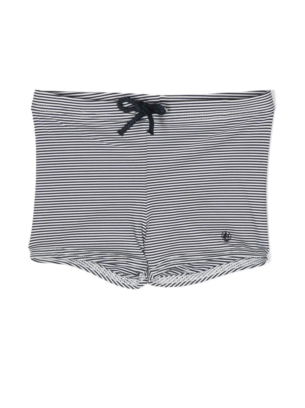 

Petit Bateau striped drawstring swim shorts - Blue
