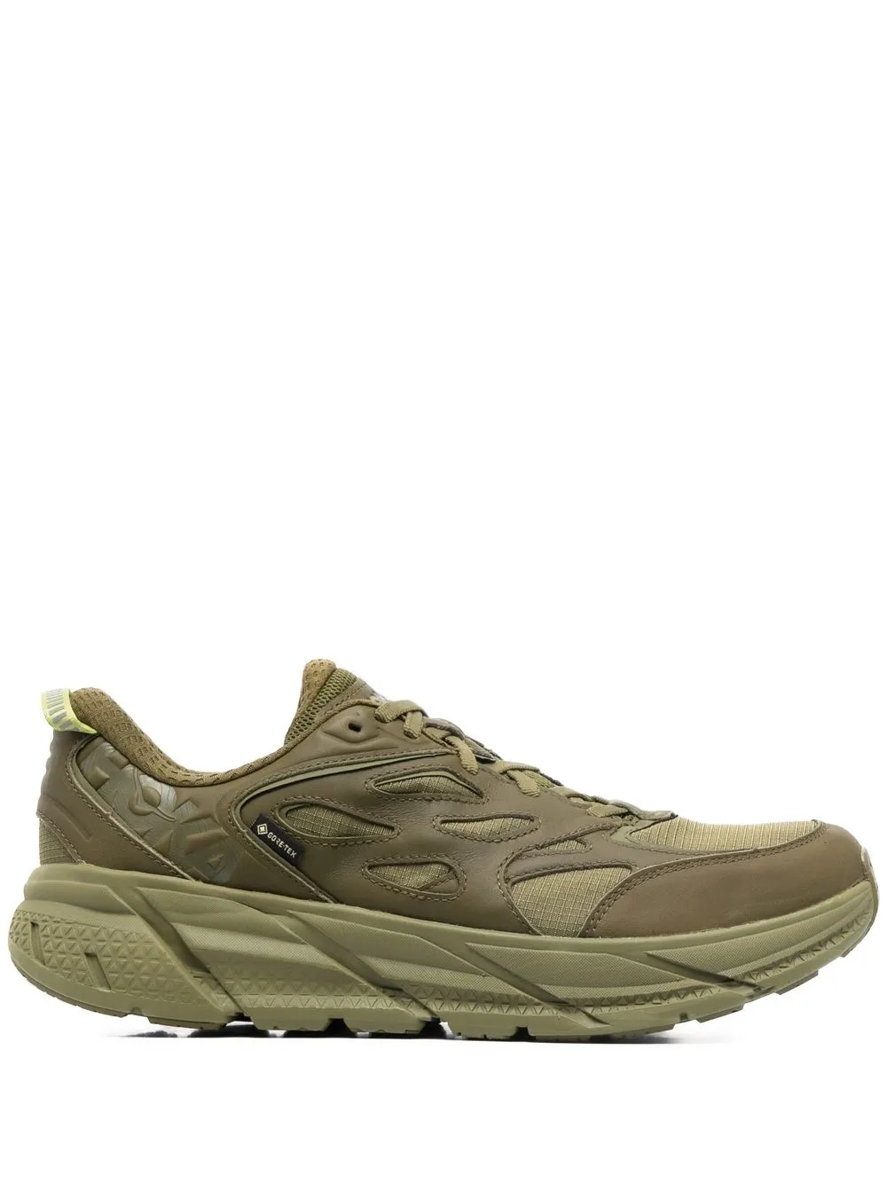 

Hoka One One low-top lace-up sneakers - Green