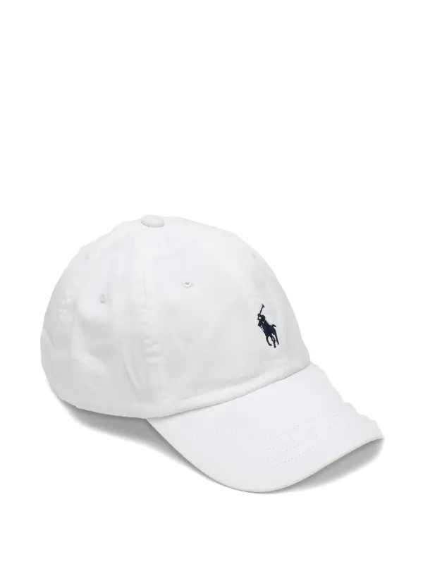Polo Ralph Lauren embroidered-logo Cap | White | FARFETCH