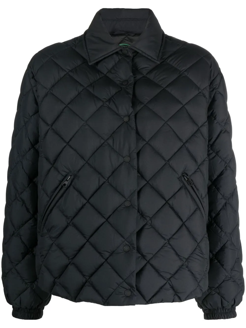 

Save The Duck diamond-quilted puffer jacket - Black