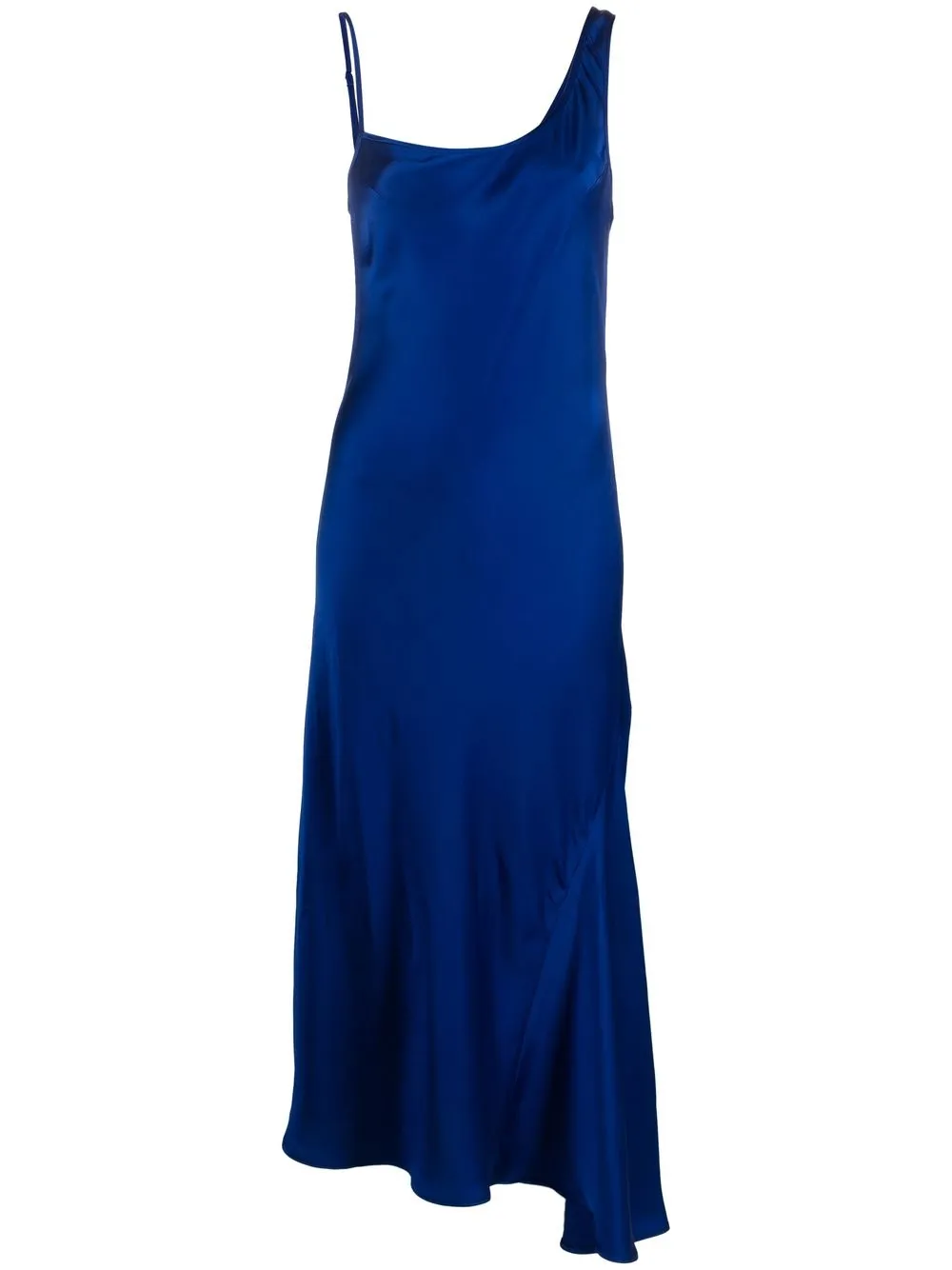 

Andrea Ya'aqov one-shoulder asymmetric-hem dress - Blue