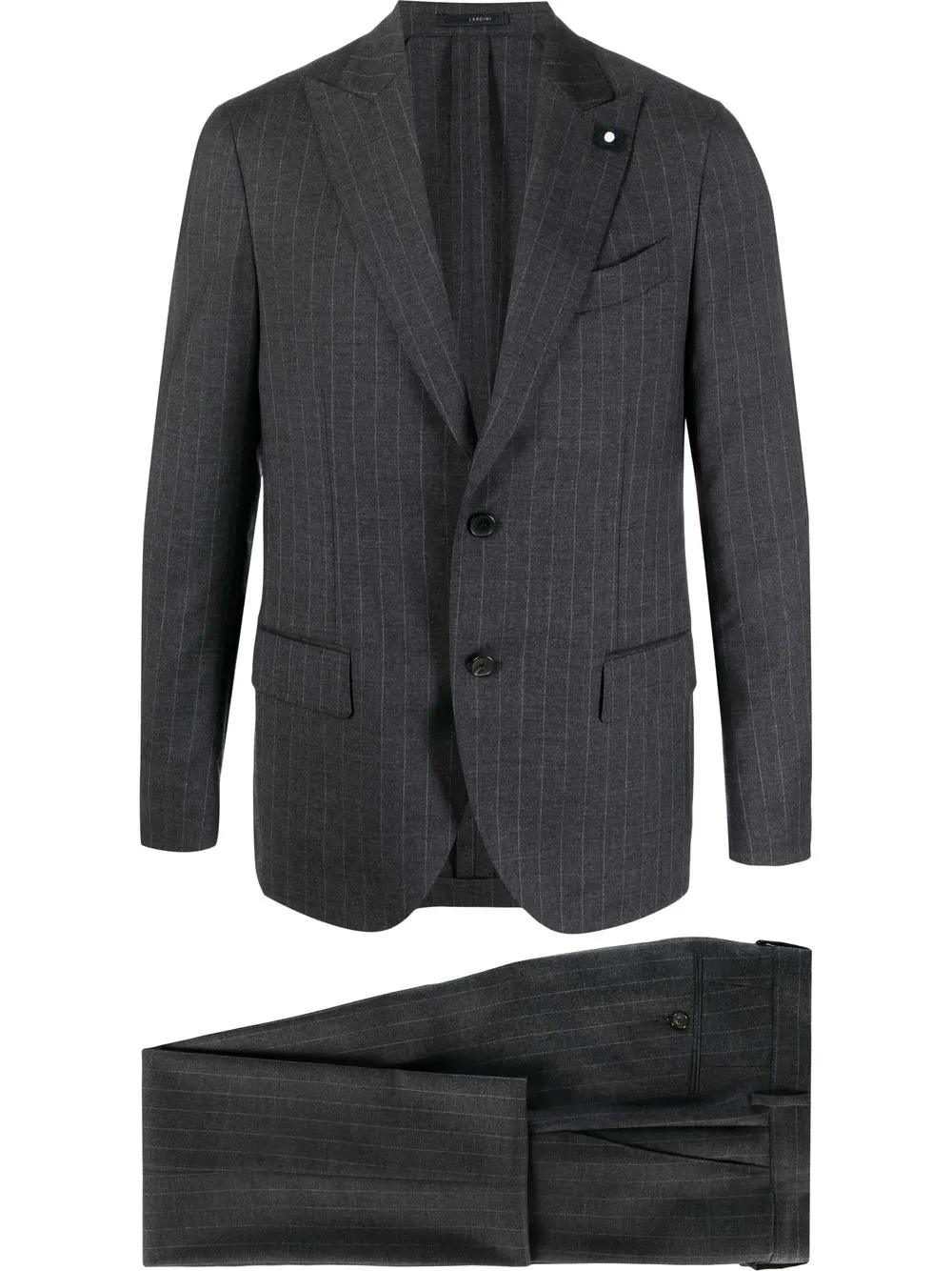 

Lardini single-breasted wool suit - Grey