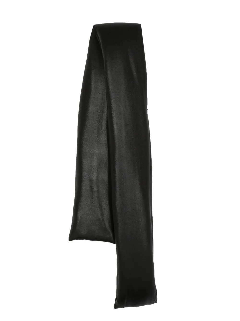 

Rick Owens Lilies slim-cut satin-weave scarf - Black