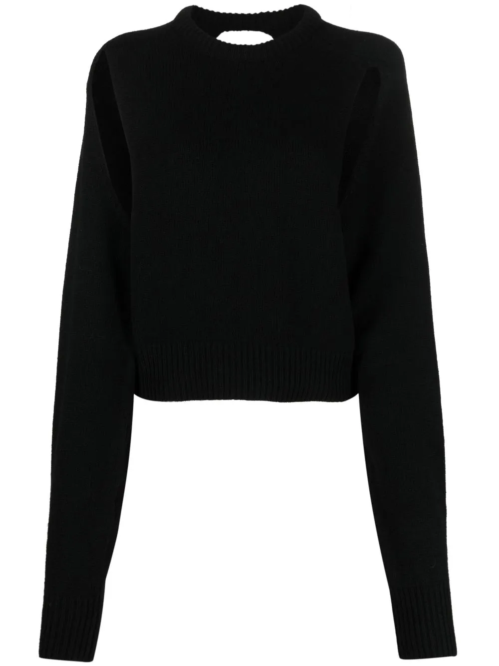 

Ramael cut-out cashmere top - Black