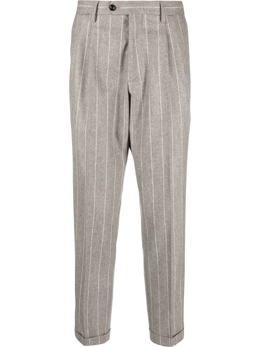

Drumohr striped virgin-wool trousers - Neutrals