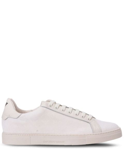 Emporio Armani Sneakers mit Logo-Print