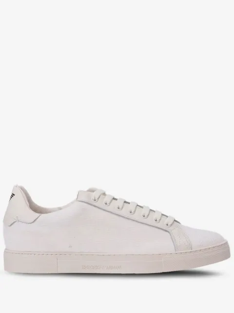 Emporio Armani logo-print low-top sneakers