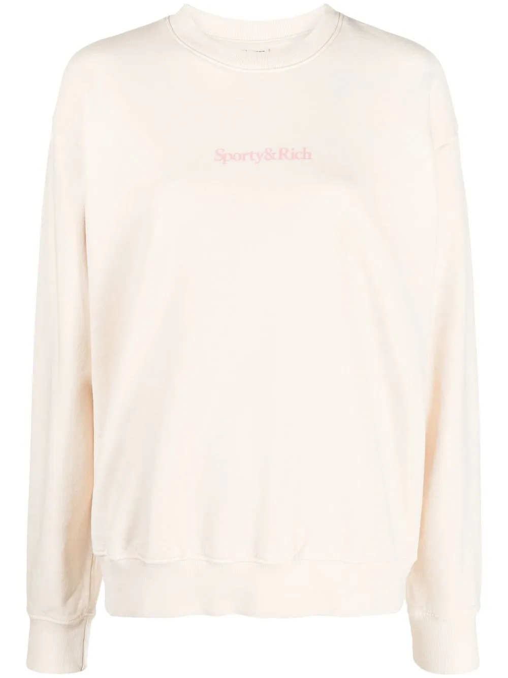 

Sporty & Rich New Health cotton sweatshirt - Neutrals