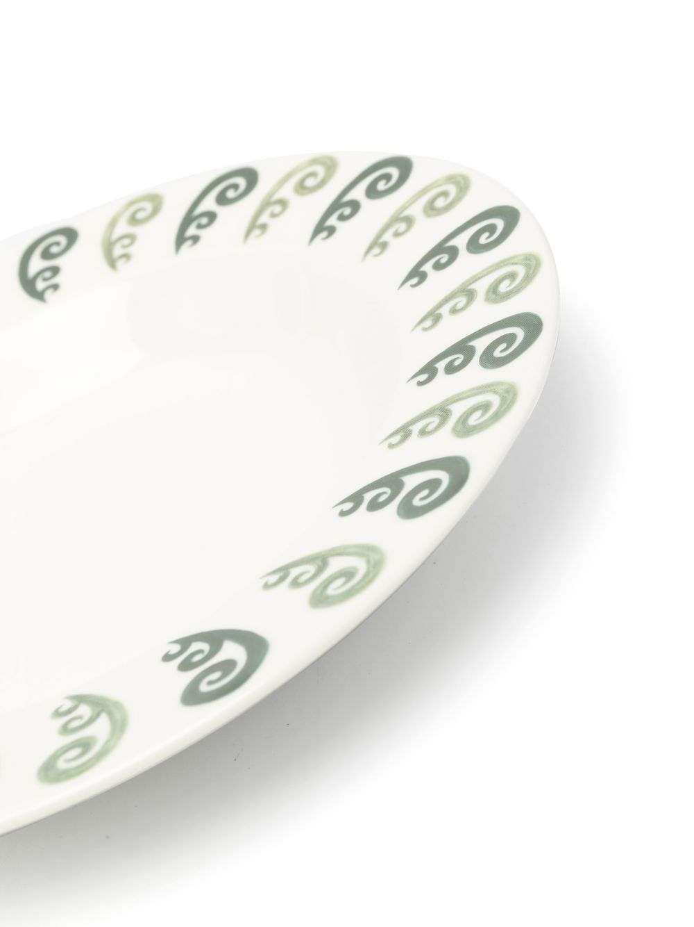 Shop Themis Z Gr Athenee Peacock Soup Plate In White