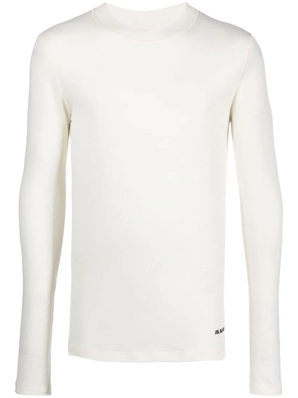 

Jil Sander logo-print long-sleeved T-shirt - Neutrals