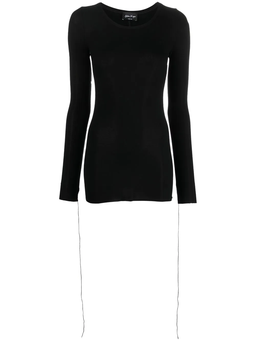 

Andrea Ya'aqov stretch-fit long-sleeve top - Black