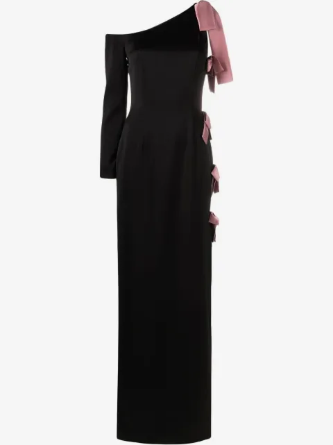 V:PM ATELIER vestido de fiesta Sadie con detalle de moño