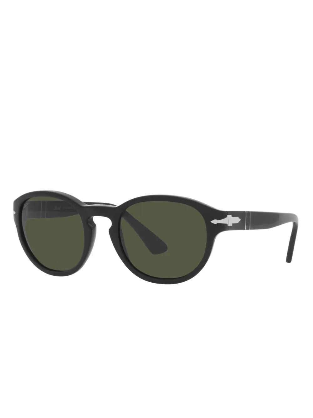 Persol Zonnebril met pantos montuur - Zwart