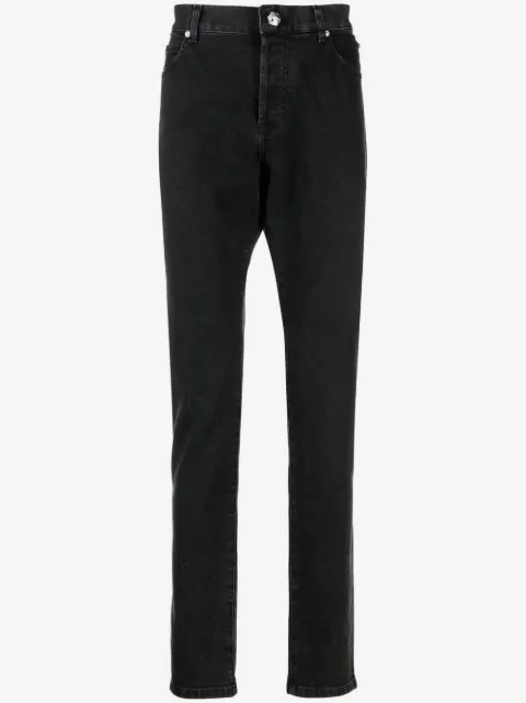 Balmain mid-rise straight-leg jeans