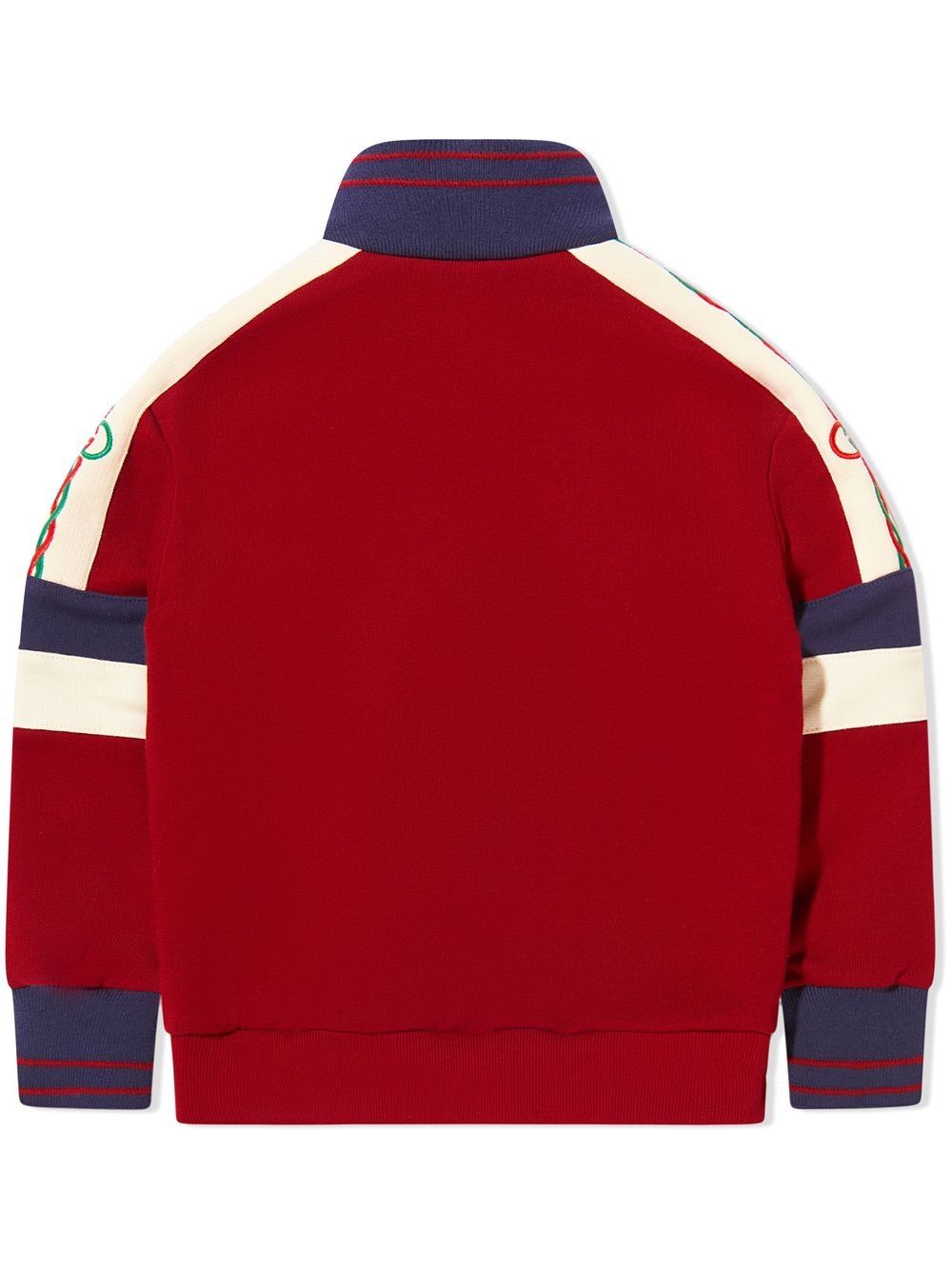 Gucci Kids Sweater met colourblocking - Rood