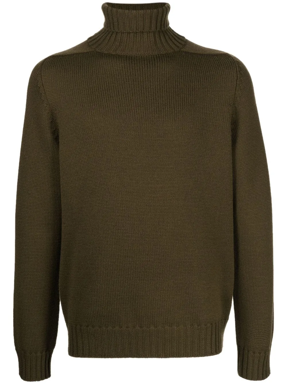 

DONDUP roll-neck wool jumper - Brown