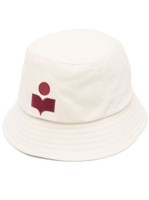 ISABEL MARANT embroidered logo bucket hat Women