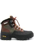 Timberland panelled lace-up boots - Green