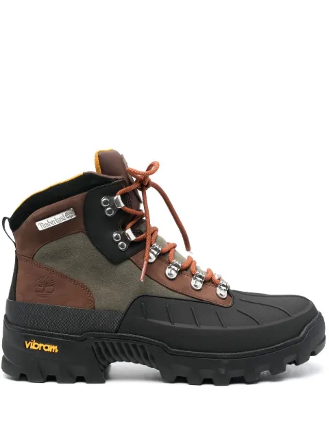 Timberland panelled lace-up boots