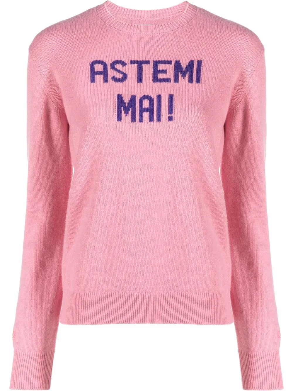 

MC2 Saint Barth intarsia-knit long-sleeve jumper - Pink