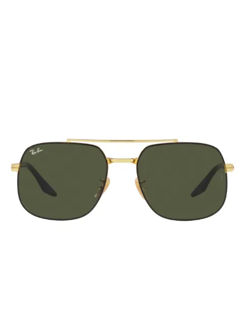 Ray-Ban pilot-frame tinted sunglasses