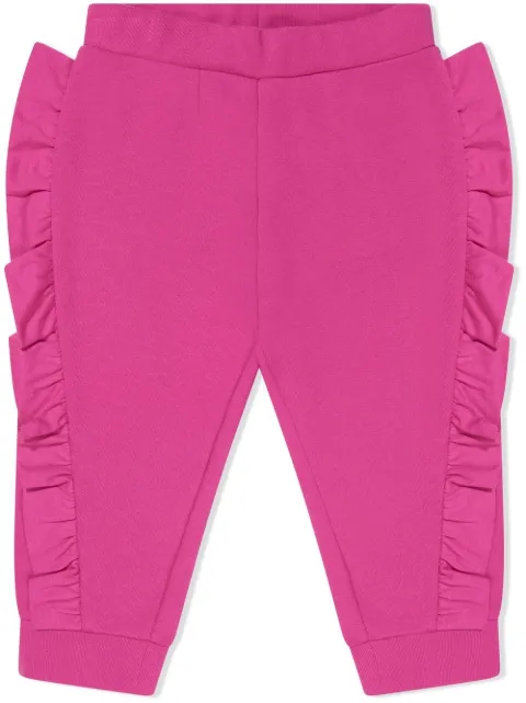 Balmain Kids pantalon de jogging à volants