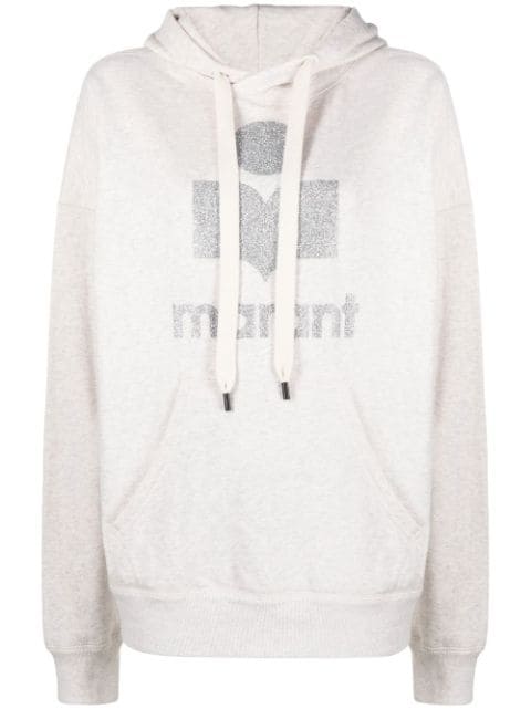 MARANT ÉTOILE logo print hoodie