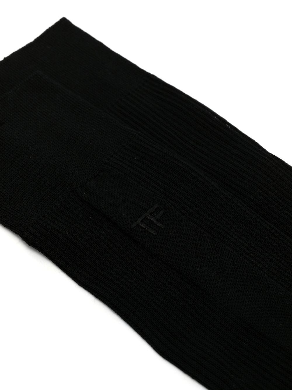 TOM FORD Sokken met geborduurd logo - Zwart