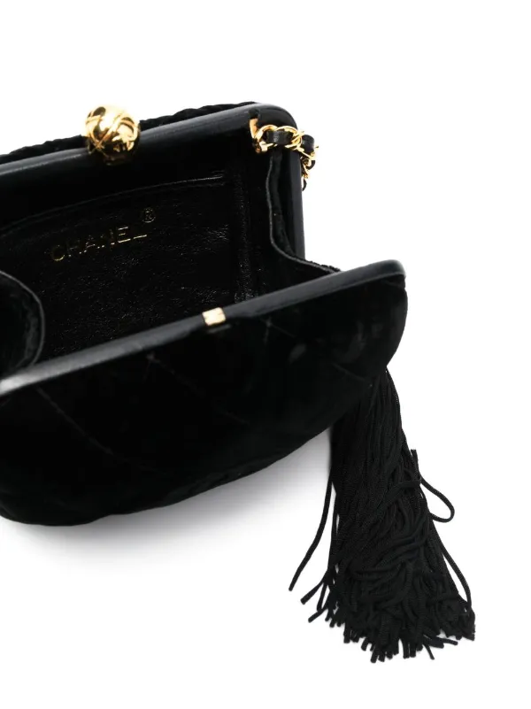 CHANEL ショルダーバッグ CHANEL Pre-Owned 1991-1994 ロゴ スティッチ ショルダーバッグ