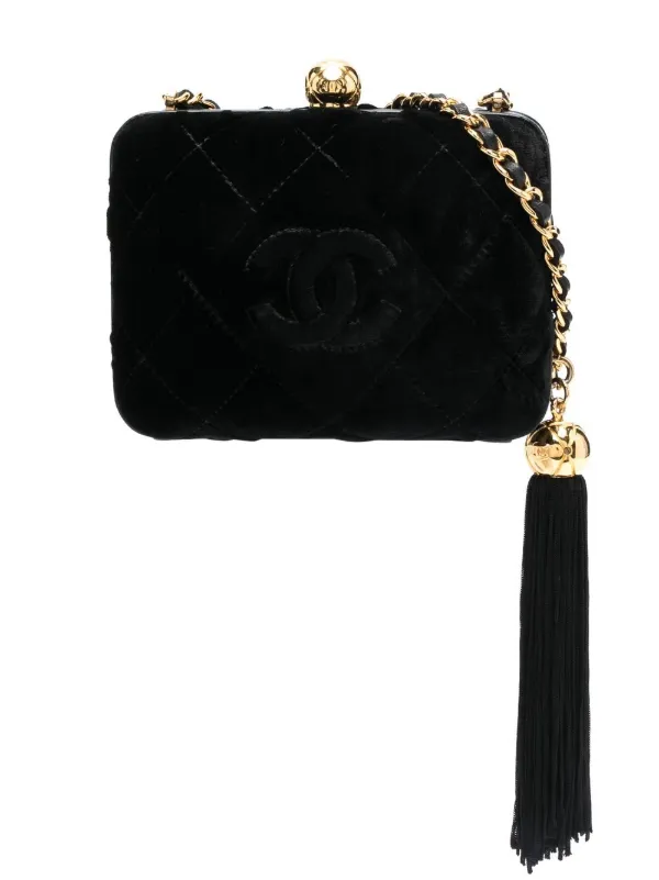 CHANEL ショルダーバッグ CHANEL Pre-Owned 1991-1994 ロゴ スティッチ ショルダーバッグ