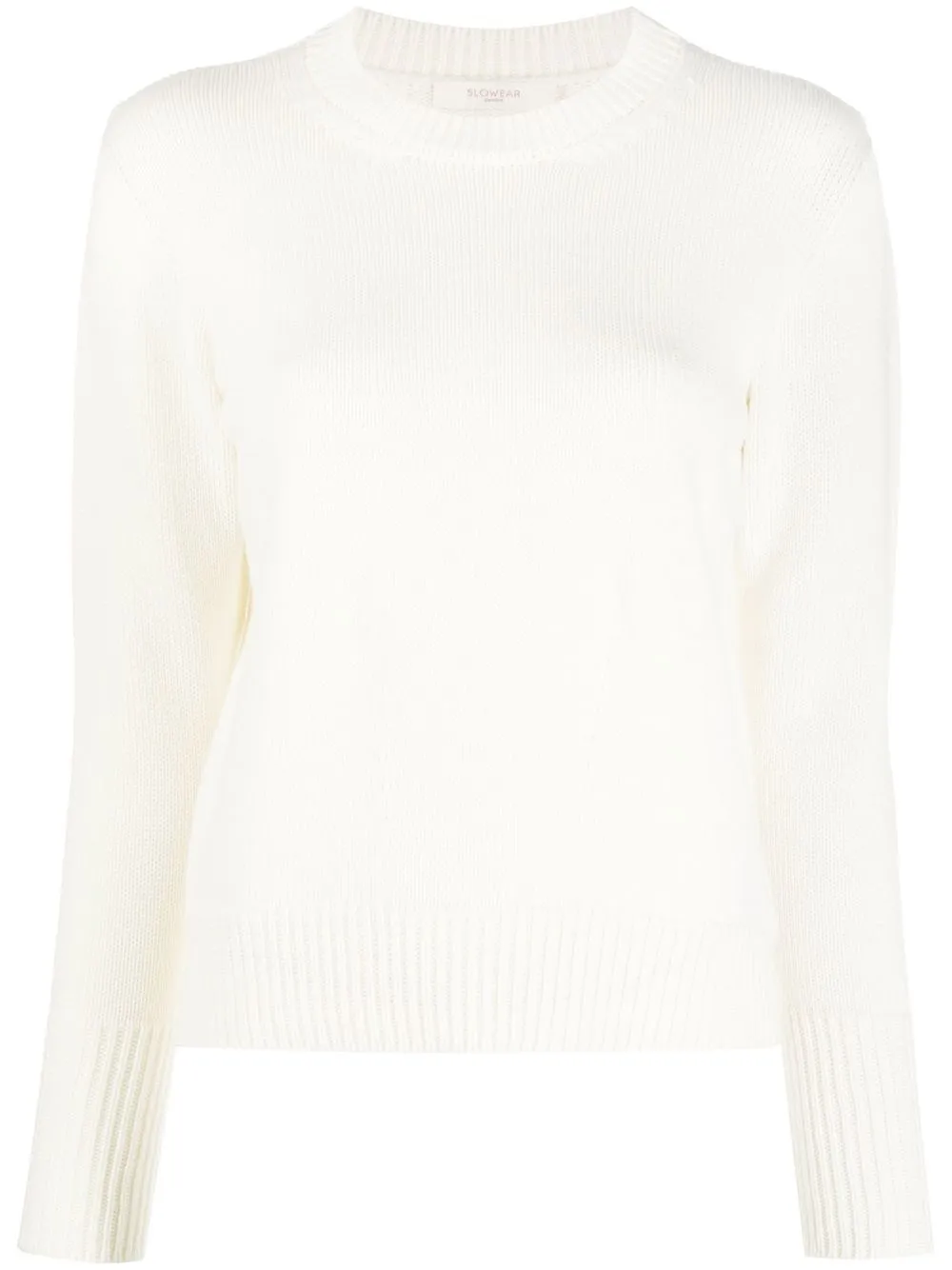 

Zanone crew neck wool jumper - White
