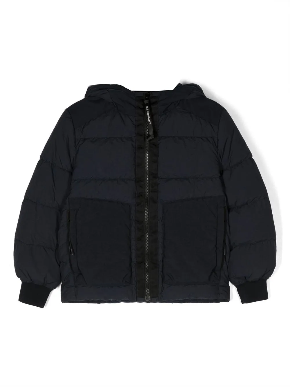 

C.P. Company Kids hooded puffer jacket - Blue