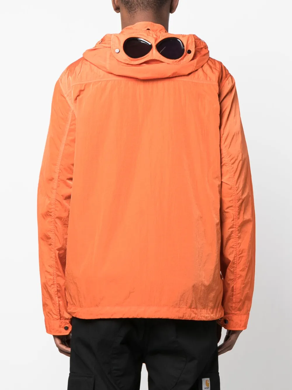 C.p. Company Chromer Goggleshood Jacket In Orange ModeSens