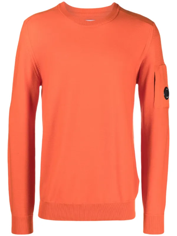 Cp company shop orange jumper