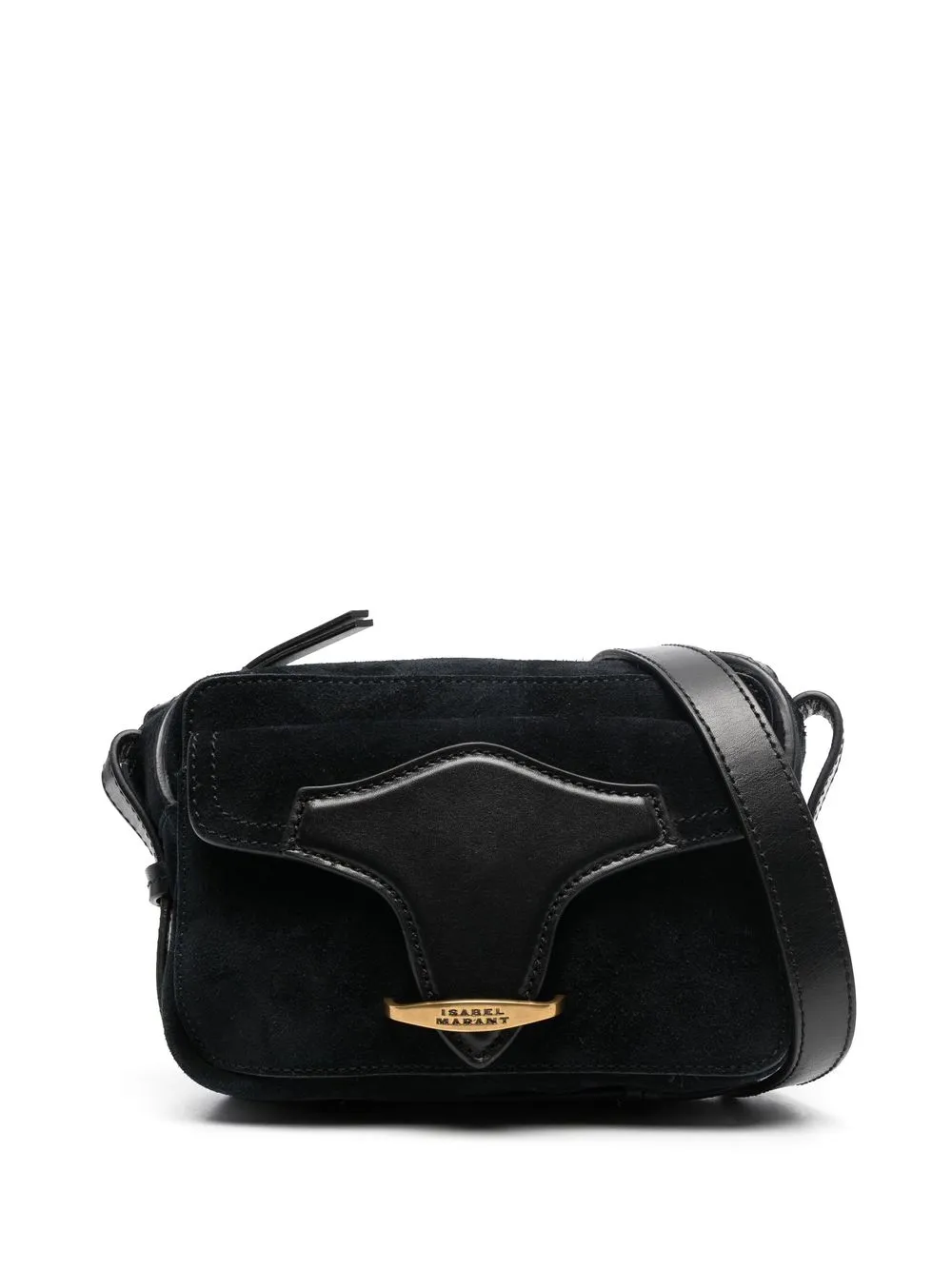 

Isabel Marant suede crossbody bag - Black