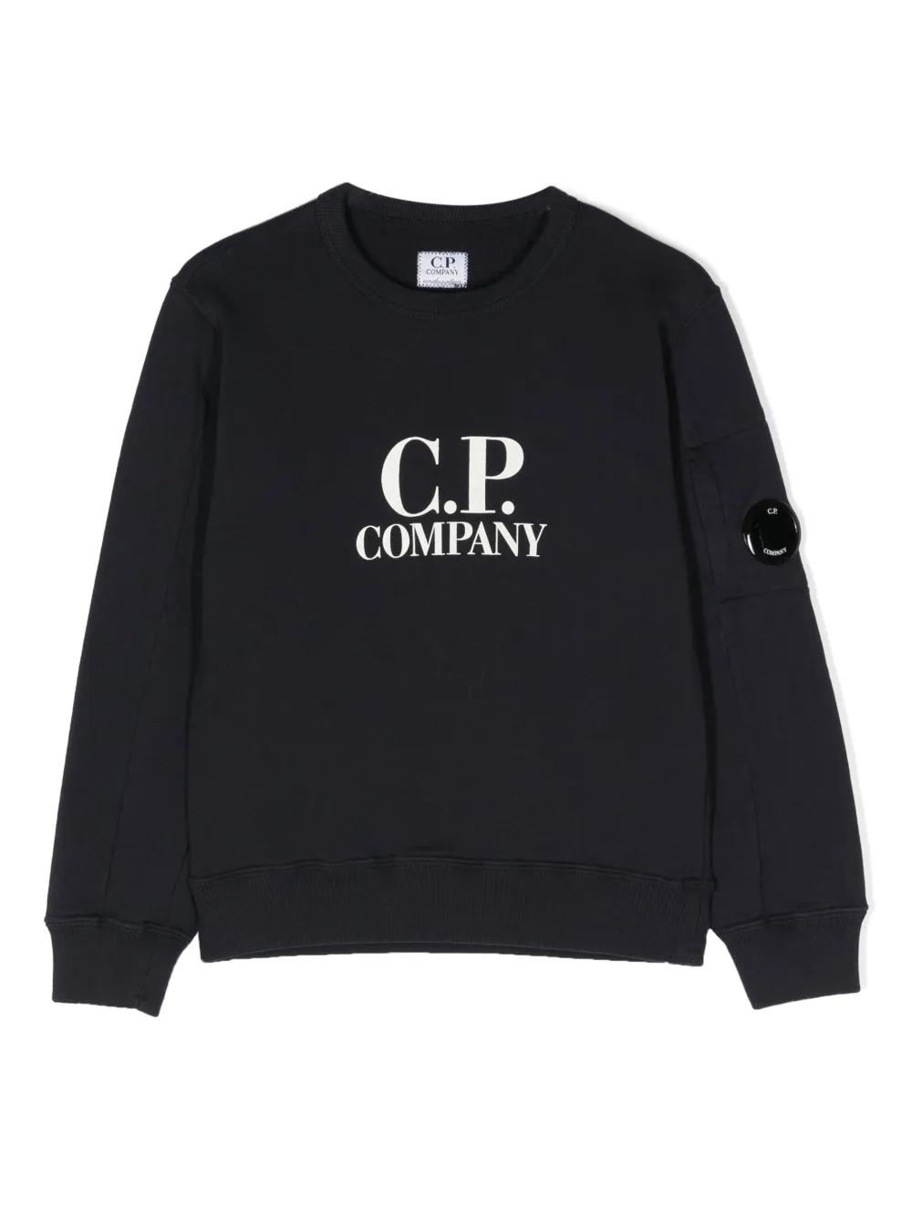 Image 1 of C.P. Company Kids logo-print cotton sweatshirt