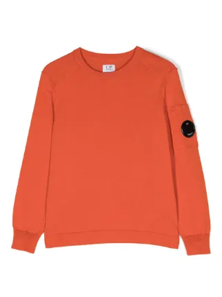 Cp company orange clearance sweatshirt