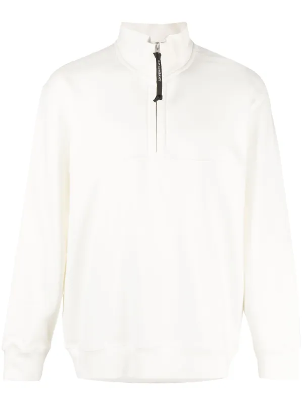 C.P. Company half-zip Cotton Sweatshirt - Farfetch