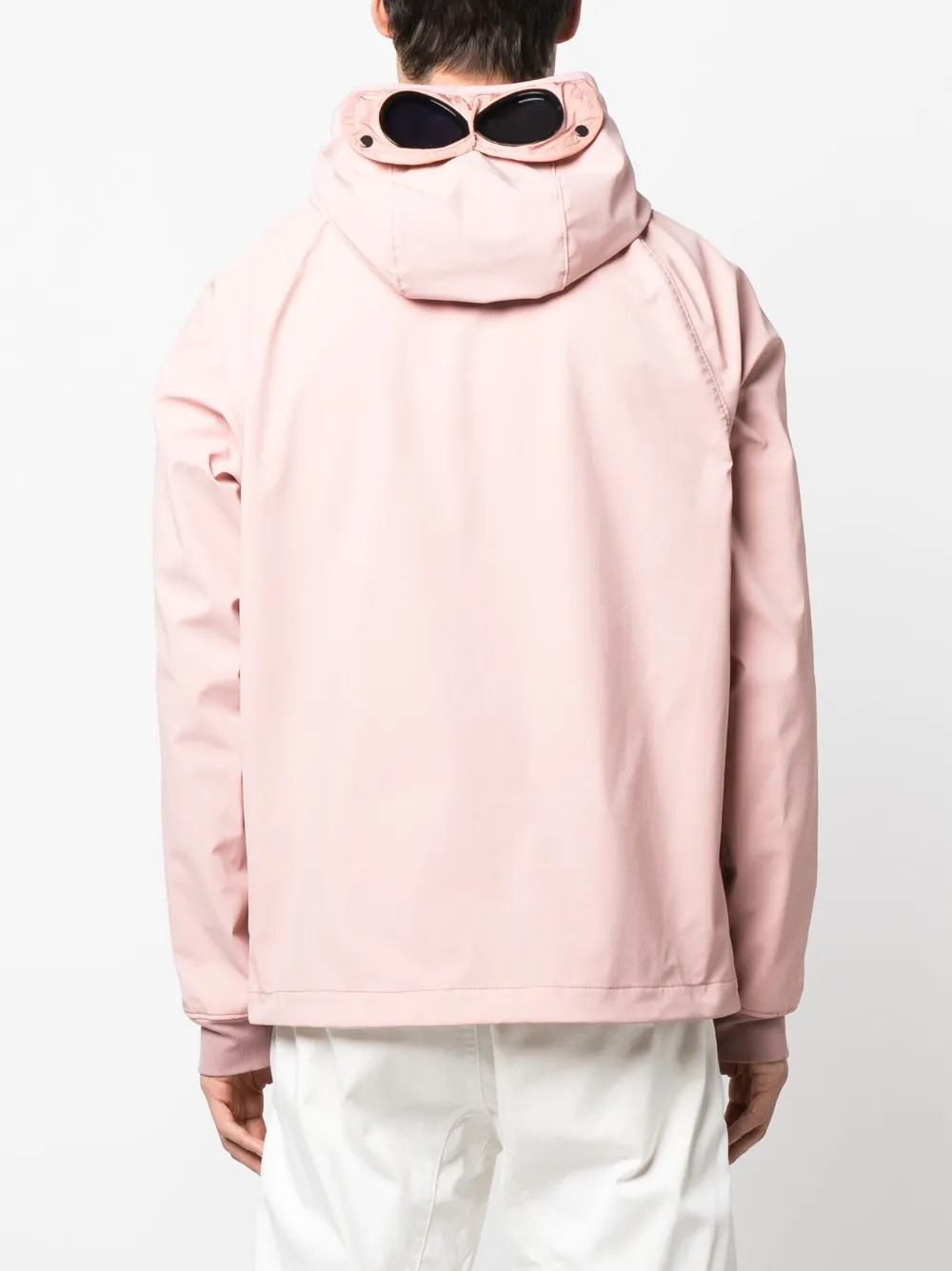 C.P. Company ジップアップ フーデッドジャケット | ピンク | FARFETCH JP