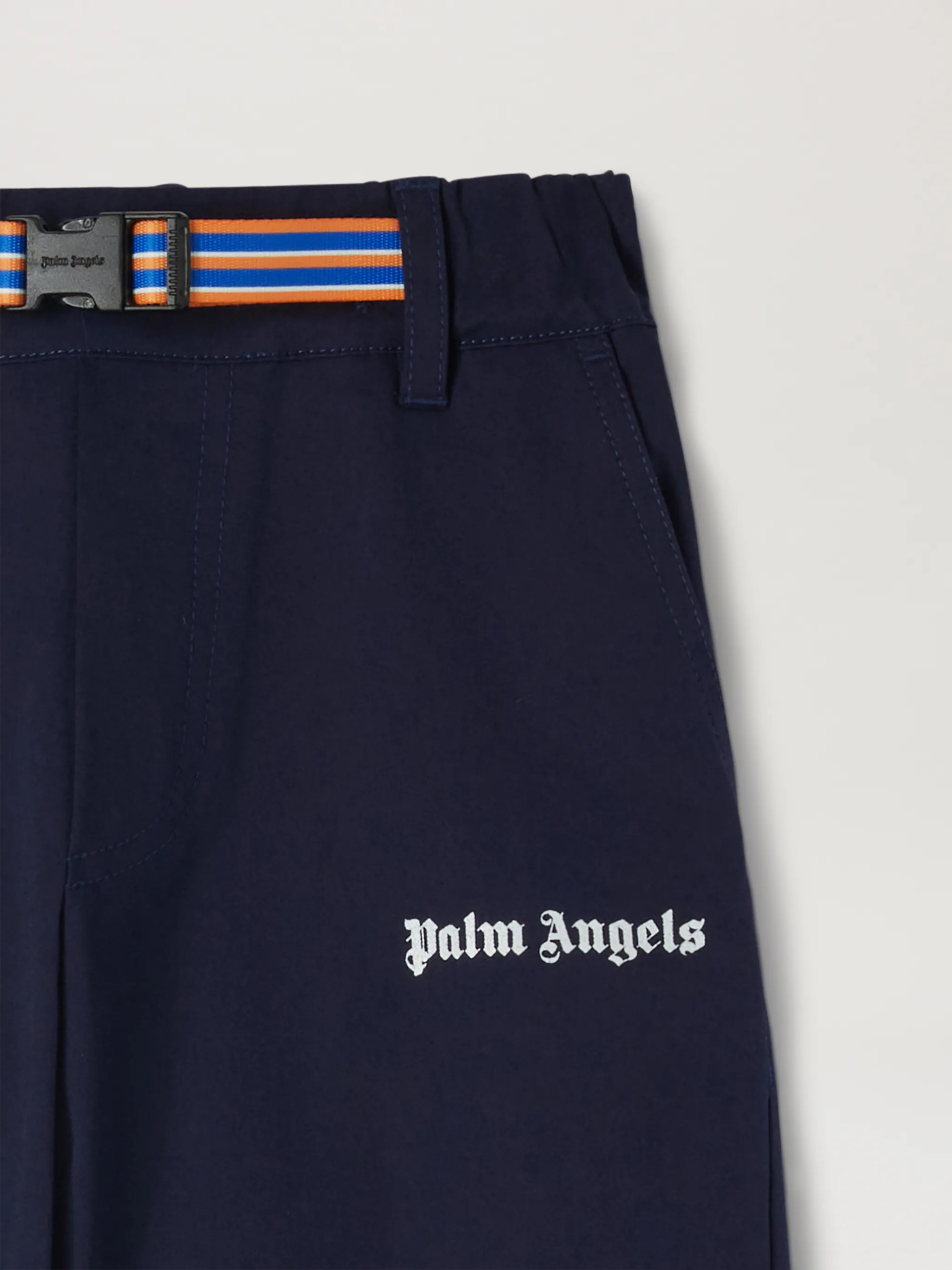 Logo Belt Insert Pants
