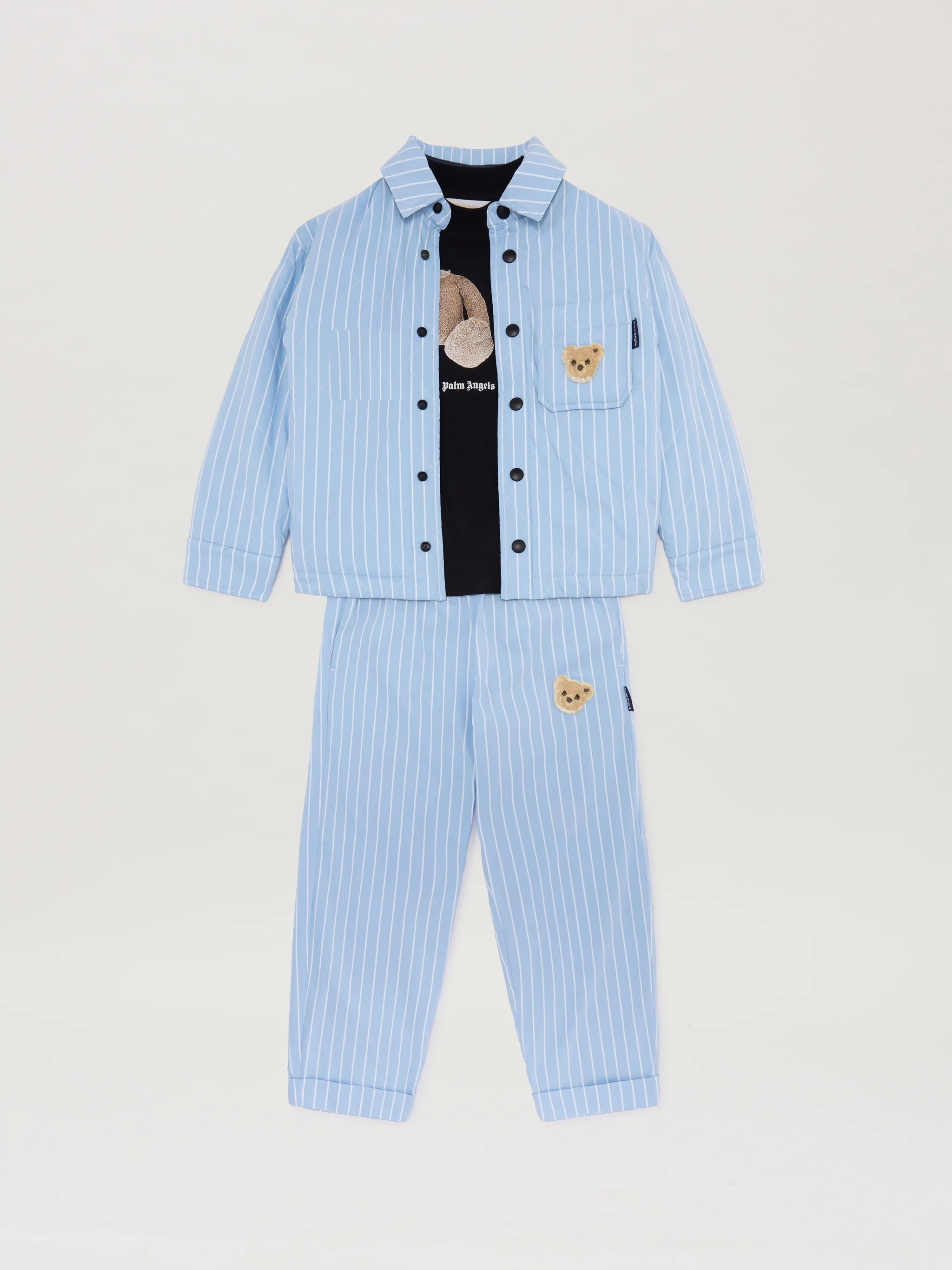 Mini Bear Quilted Reverse Shirt
