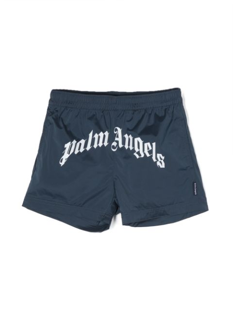 Palm Angels Kids badbyxor med logotyp