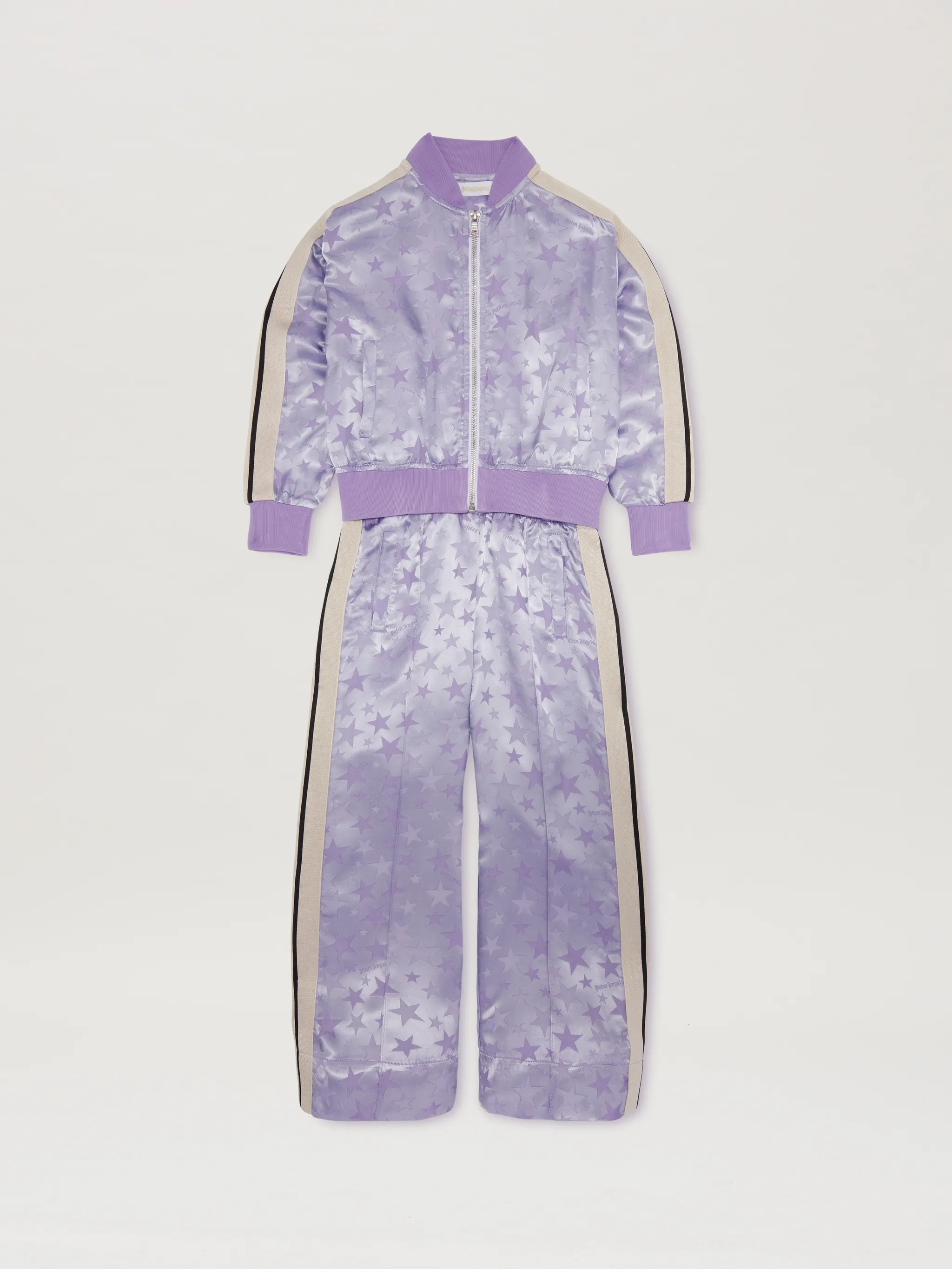 Jacquard PA Stars Wideleg Track Pants