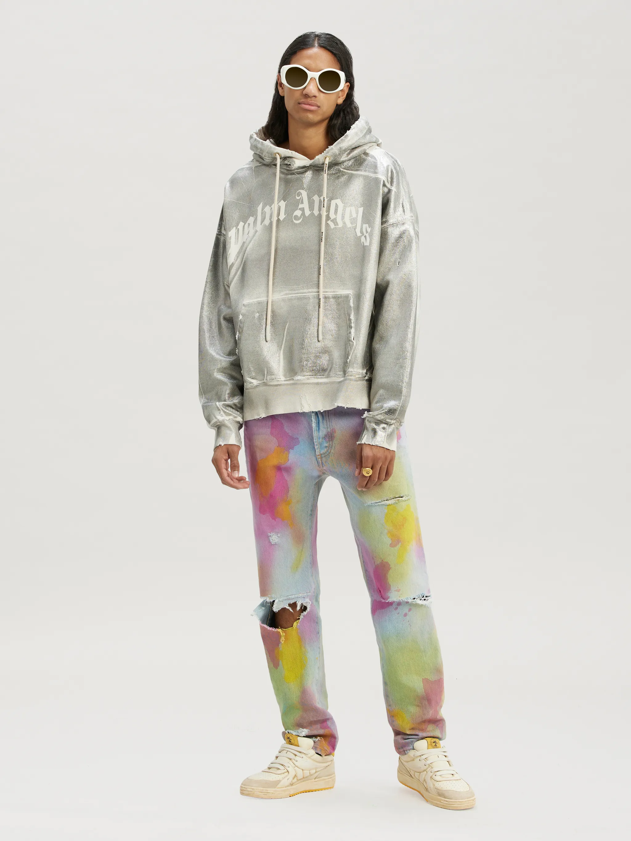 Metallic Hoodie